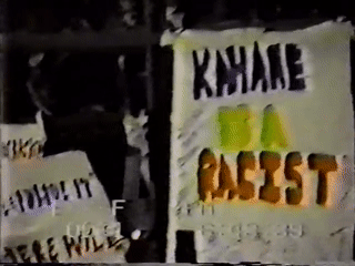 Rabbi Kahane speaks at Brandeis University  no subtitles 01:30:28